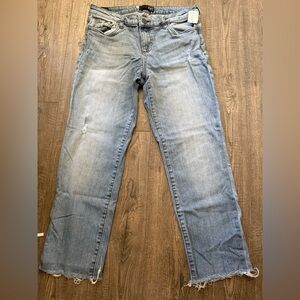 Kut from the Kloth Light Blue Straight Leg Jeans